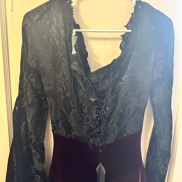 Vintage 90s Shrine Of Hollywood Goth Dress - Picture 8 of 10